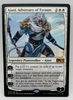 MTG Ajani, Adversary of Tyrants Core Set 2019 Regular - Image 1
