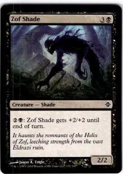 MTG Zof Shade Rise of the Eldrazi Common #132 - Image 1