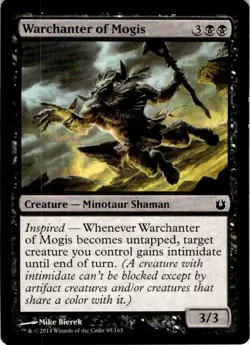 MTG Warchanter of Mogis Born of the Gods Common #85 - Image 1