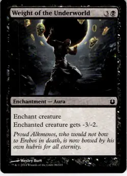 MTG Weight of the Underworld Born of the Gods Common #86 - Image 1