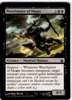 MTG Warchanter of Mogis Born of the Gods Common #85 - Image 1