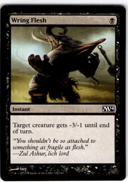 MTG Wring Flesh Magic 2014 (M14) Common #122 - Image 1