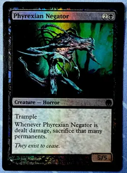 Phyrexian Negator FOIL - Duel Decks: Phyrexia vs. the Coalition - MTG 2010 - Image 1