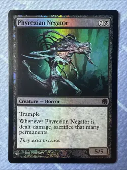 Phyrexian Negator FOIL - Duel Decks: Phyrexia vs. the Coalition - MTG 2010 - Image 2