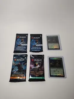 MTG (Magic: The Gathering) 4 Pack Bundle - 2 Singles - New, sealed - Image 1