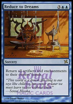 Reduce to Dreams 1x FOIL BOK MTG Betrayers Kamigawa Rare MINT blue - Image 1