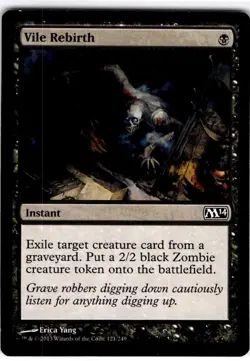 MTG Vile Rebirth Magic 2014 (M14) Common #121 - Image 1