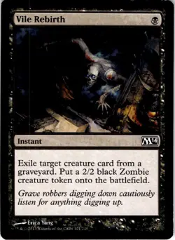 MTG Vile Rebirth Magic 2014 (M14) Common #121 - Image 1