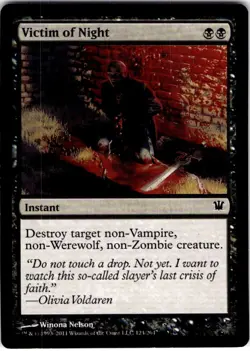 MTG Victim of Night Innistrad Common #124 - Image 1