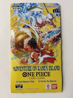 (HEAVY)🔥One Piece Adventure On Kami’s Island OP15-EB04 Sleeved Booster Pack - Image 2