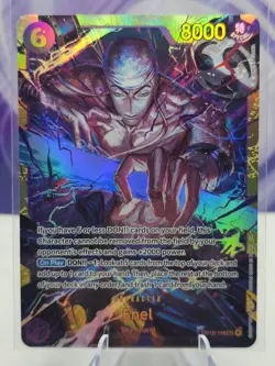 Enel OP15-118 SEC Adventure on KAMI’s Island One Piece TCG English NM - Image 1
