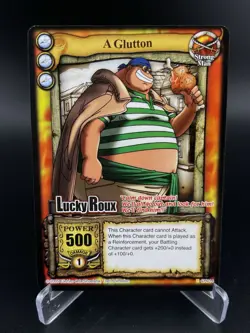 One Piece The Quest Begins 2005 CCG Lucky Roux a Glutton Non-Holo CH014 VLP - Image 1