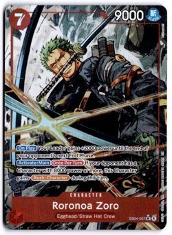 RORONOA ZORO - (EB04-007) (Alt Art) - Adventure on Kami's Island (OP15-EB04) - Image 1