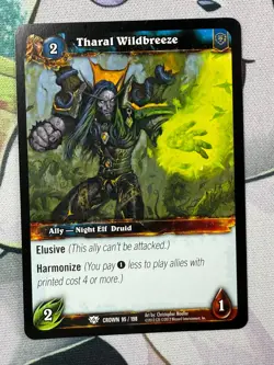 World of Warcraft TCG - Tharal Wildbreeze 95 - Image 1