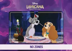 Disney Lorcana Playmat - Lady and the Tramp - Movie Scene - Walt Disney - TCG - - Image 4