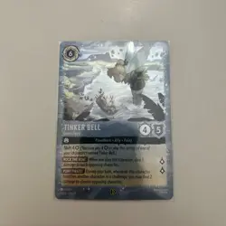 Disney Lorcana Tinker Bell Giant Fairy P3 Promo Glitter Foil Card NM - Image 1