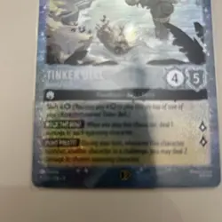 Disney Lorcana Tinker Bell Giant Fairy P3 Promo Glitter Foil Card NM - Image 2