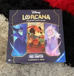 Disney Lorcana ~ First Chapter Illumineer's Trove Box ~RARE 1st Wave~ 060223CMX1 - Image 1