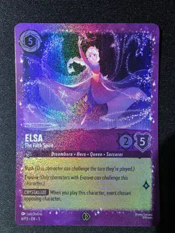 Elsa - The Fifth Spirit 6 Disney Lorcana Promo Cards Holo - Image 2