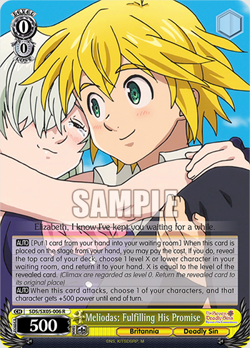 Seven Deadly Sins: Revival of the Commandments - Weiss Schwarz TCG (30% OFF) - Image 3