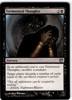 MTG Tormented Thoughts Journey Into Nyx Uncommon #86 - Image 1