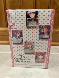 Weiss Schwarz - The Quintessential Quintuplets - English Booster Box Sealed - Image 2