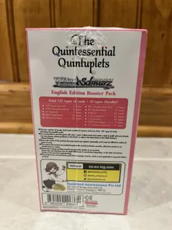 Weiss Schwarz - The Quintessential Quintuplets - English Booster Box Sealed - Image 3