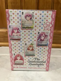 Weiss Schwarz - The Quintessential Quintuplets - English Booster Box Sealed - Image 4
