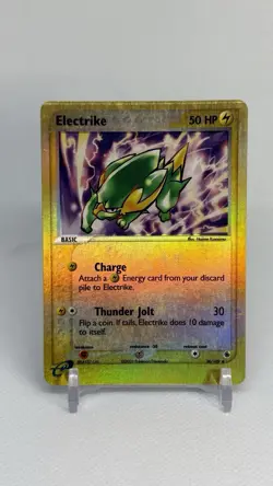 2003 Electrike Pokemon 30/109 EX Ruby Sapphire Reverse Holo LP - Image 1