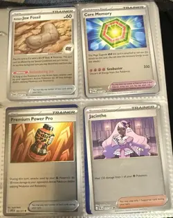 HUGE Pokemon mix Binder Card Collection 400 lot Modern set ONLY TRAINER'S - Image 5