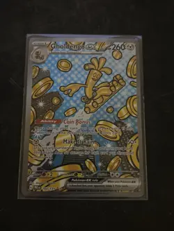 Pokemon Gholdengo EX TCG Prismatic Evolutions Card 164/131 - Image 1