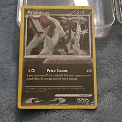 Pokemon Arceus Lv.100 HP210 Prize Count, Arceus AR1 2009 Card - Image 1