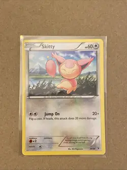 2013 XY - Kalos Starter Set Skitty #28 Non Holo Pokemon Card - Image 1
