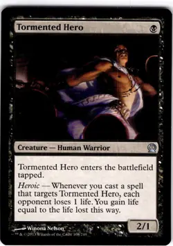 MTG Tormented Hero Theros Uncommon #108 - Image 1
