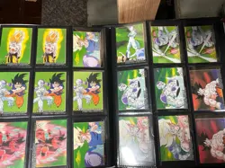 Dragon Ball Z Mix Cards Collection Binder Lot 360 Cards Dragon Ball In Sleeves - Image 5