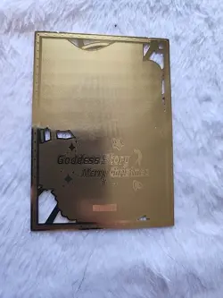 Goddess Story Merry Christmas CP 021/200 B2 Waifu Gold Metal Card - Image 2