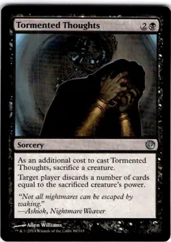 MTG Tormented Thoughts Journey Into Nyx Uncommon #86 - Image 1