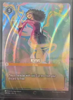 Lorcana Revive Enchanted Holo Card 207/204 Shimmering Skies - Image 1