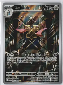 Doublade 098/088 Perfect Order Illustration Rare IR NM Pokemon Card - Image 1
