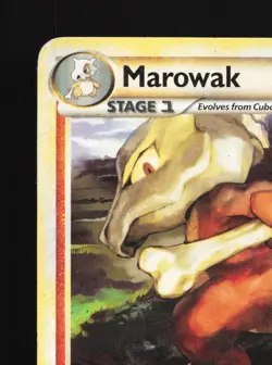 Marowak 44/102 HGSS Triumphant HP Pokemon Card TCG - Image 4