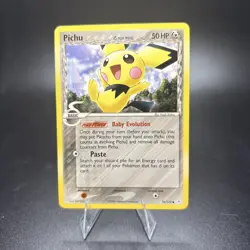 Pichu (Delta Species) Common Pokemon Card Holon Phantoms 76/110 NM/LP -c - Image 1
