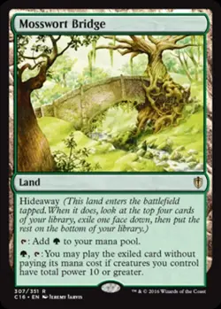 Mosswort Bridge - Light Play MTG Commander 2016 Edition - Image 1