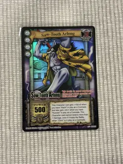 2005 One Piece The Quest Begins CCG Saw-Tooth Arlong Rare Foil Card CH029 - Image 1