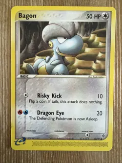 Pokemon TCG Bagon EX Dragon 50/97 WOTC Regular Common LP Card - Image 1