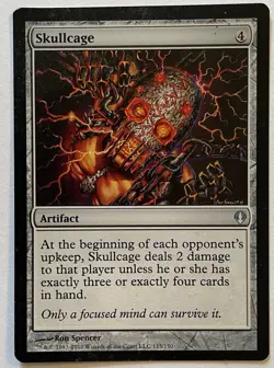 Magic the Gathering #115 Skullcage Archenemy Regular MTG TCG CARD LP - Image 1