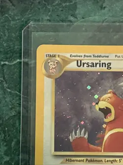 Pokemon TCG Ursaring Neo Discovery 15/75 Holo Unlimited Rare Card SWIRL - Image 3