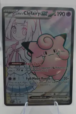 Lillie's Clefairy ex 195 Sv: Scarlet & Violet Promo Cards Holo - Image 1