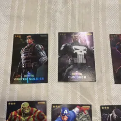 Marvel Contest of Champions Series 2 Trading Cards Lot 7 Foils 24 Total Cards - Image 2