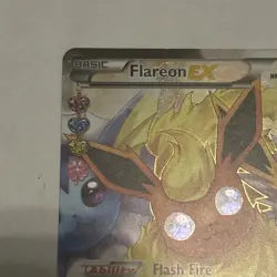 Flareon EX Full Art Ultra Rare Holo Pokemon Card Generations RC28/RC32 - Image 3