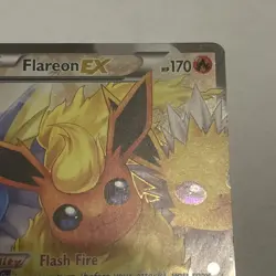 Flareon EX Full Art Ultra Rare Holo Pokemon Card Generations RC28/RC32 - Image 4